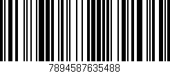 Código de barras (EAN, GTIN, SKU, ISBN): '7894587635488'