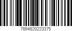 Código de barras (EAN, GTIN, SKU, ISBN): '7894620223375'