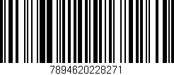 Código de barras (EAN, GTIN, SKU, ISBN): '7894620228271'