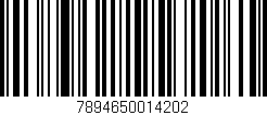 Código de barras (EAN, GTIN, SKU, ISBN): '7894650014202'
