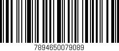 Código de barras (EAN, GTIN, SKU, ISBN): '7894650079089'