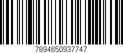 Código de barras (EAN, GTIN, SKU, ISBN): '7894650937747'