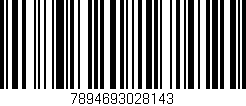 Código de barras (EAN, GTIN, SKU, ISBN): '7894693028143'