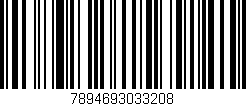 Código de barras (EAN, GTIN, SKU, ISBN): '7894693033208'