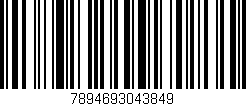 Código de barras (EAN, GTIN, SKU, ISBN): '7894693043849'