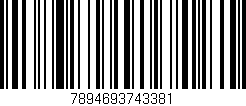 Código de barras (EAN, GTIN, SKU, ISBN): '7894693743381'