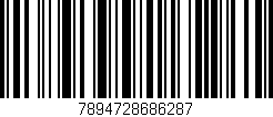 Código de barras (EAN, GTIN, SKU, ISBN): '7894728686287'