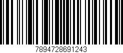 Código de barras (EAN, GTIN, SKU, ISBN): '7894728691243'