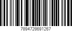 Código de barras (EAN, GTIN, SKU, ISBN): '7894728691267'