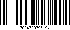 Código de barras (EAN, GTIN, SKU, ISBN): '7894728696194'