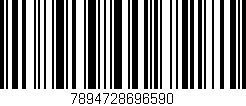 Código de barras (EAN, GTIN, SKU, ISBN): '7894728696590'