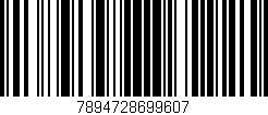Código de barras (EAN, GTIN, SKU, ISBN): '7894728699607'
