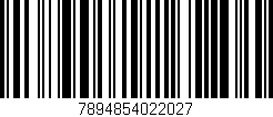 Código de barras (EAN, GTIN, SKU, ISBN): '7894854022027'