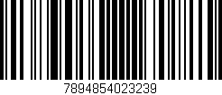 Código de barras (EAN, GTIN, SKU, ISBN): '7894854023239'