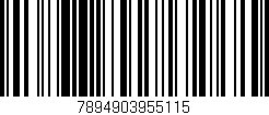 Código de barras (EAN, GTIN, SKU, ISBN): '7894903955115'