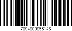 Código de barras (EAN, GTIN, SKU, ISBN): '7894903955146'