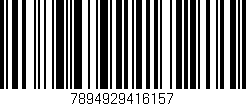 Código de barras (EAN, GTIN, SKU, ISBN): '7894929416157'