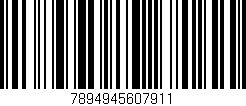 Código de barras (EAN, GTIN, SKU, ISBN): '7894945607911'