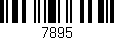 Código de barras (EAN, GTIN, SKU, ISBN): '7895'