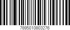 Código de barras (EAN, GTIN, SKU, ISBN): '7895010803276'