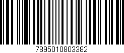 Código de barras (EAN, GTIN, SKU, ISBN): '7895010803382'