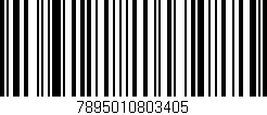 Código de barras (EAN, GTIN, SKU, ISBN): '7895010803405'