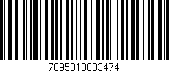 Código de barras (EAN, GTIN, SKU, ISBN): '7895010803474'