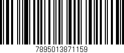 Código de barras (EAN, GTIN, SKU, ISBN): '7895013871159'
