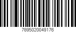 Código de barras (EAN, GTIN, SKU, ISBN): '7895020049176'