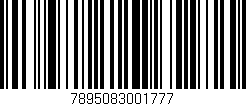 Código de barras (EAN, GTIN, SKU, ISBN): '7895083001777'
