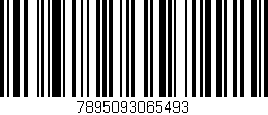 Código de barras (EAN, GTIN, SKU, ISBN): '7895093065493'