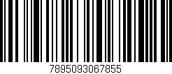 Código de barras (EAN, GTIN, SKU, ISBN): '7895093067855'