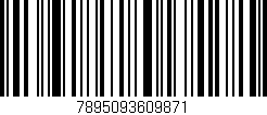 Código de barras (EAN, GTIN, SKU, ISBN): '7895093609871'