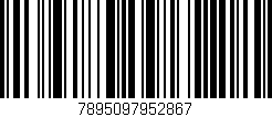Código de barras (EAN, GTIN, SKU, ISBN): '7895097952867'