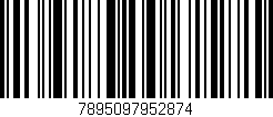 Código de barras (EAN, GTIN, SKU, ISBN): '7895097952874'