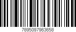Código de barras (EAN, GTIN, SKU, ISBN): '7895097963658'