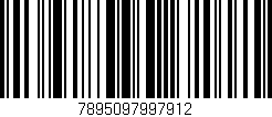 Código de barras (EAN, GTIN, SKU, ISBN): '7895097997912'