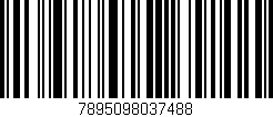 Código de barras (EAN, GTIN, SKU, ISBN): '7895098037488'