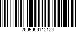 Código de barras (EAN, GTIN, SKU, ISBN): '7895098112123'