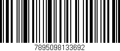 Código de barras (EAN, GTIN, SKU, ISBN): '7895098133692'
