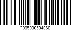 Código de barras (EAN, GTIN, SKU, ISBN): '7895098594868'