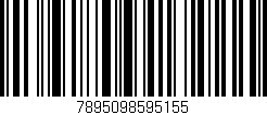 Código de barras (EAN, GTIN, SKU, ISBN): '7895098595155'