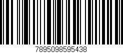 Código de barras (EAN, GTIN, SKU, ISBN): '7895098595438'