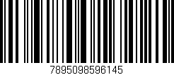 Código de barras (EAN, GTIN, SKU, ISBN): '7895098596145'