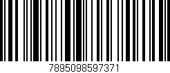 Código de barras (EAN, GTIN, SKU, ISBN): '7895098597371'