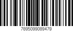 Código de barras (EAN, GTIN, SKU, ISBN): '7895099089479'