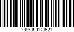 Código de barras (EAN, GTIN, SKU, ISBN): '7895099140521'