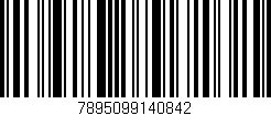 Código de barras (EAN, GTIN, SKU, ISBN): '7895099140842'