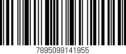 Código de barras (EAN, GTIN, SKU, ISBN): '7895099141955'