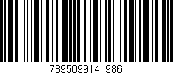 Código de barras (EAN, GTIN, SKU, ISBN): '7895099141986'